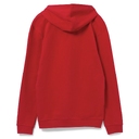 Толстовка с капюшоном унисекс Hoodie, красная, размер S
