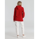 Толстовка с капюшоном унисекс Hoodie, красная, размер S