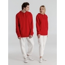 Толстовка с капюшоном унисекс Hoodie, красная, размер S