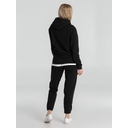 Толстовка с капюшоном унисекс Hoodie, черная, размер S