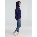 Толстовка с капюшоном унисекс Hoodie, темно-синяя, размер S