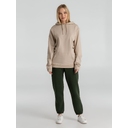 Толстовка с капюшоном унисекс Hoodie, бежевая, размер XS