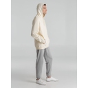 Толстовка с капюшоном унисекс Hoodie, светло-желтая, размер S