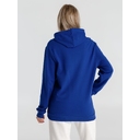 Толстовка с капюшоном унисекс Hoodie, ярко-синяя, размер S