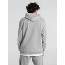 Толстовка с капюшоном унисекс Hoodie, серый меланж, размер S