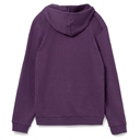 Толстовка с капюшоном унисекс Hoodie, фиолетовый меланж, размер S
