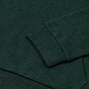 Толстовка с капюшоном унисекс Hoodie, темно-зеленый меланж, размер XS