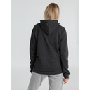 Толстовка с капюшоном унисекс Hoodie, серый меланж (антрацит), размер S