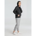 Толстовка с капюшоном унисекс Hoodie, серый меланж (антрацит), размер S