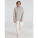 Толстовка с капюшоном унисекс Hoodie, дымчато-серая, размер S