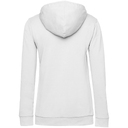 Толстовка с капюшоном женская Hoodie, белая, размер L