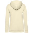 Толстовка с капюшоном женская Hoodie, светло-желтая, размер L