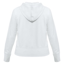 Толстовка женская Hooded Full Zip белая, размер L