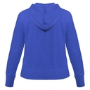 Толстовка женская Hooded Full Zip ярко-синяя, размер L
