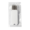 USB flash-карта UNIVERSAL (16Гб), белая, 5,8х1,7х0,6 см, пластик