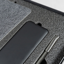 Набор подарочный DENIM: ежедневник, ручка и power bank в коробке с ложементом