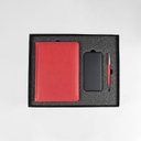 Набор подарочный BLISS: ежедневник, ручка и power bank в коробке с ложементом