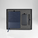 Набор подарочный RIFF: ежедневник, ручка и power bank в коробке с ложементом
