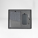 Коробка для набора: ежедневник, power bank, ручка