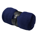 Плед "Belt"; т.синий; 130 х 180 см; 100% акрил, с поясом