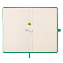 Ежедневник недатированный HAMILTON, A5, ярко-зеленый, кремовый блок