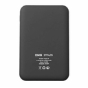 Универсальный аккумулятор Flash 5 (5000 мАч) с подсветкой и soft touch, черный, 9,8х6.3х1,3 см
