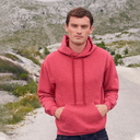 Толстовка "Classic Hooded Sweat", серый меланж_2XL, 80% х/б, 20% п/э, 280 г/м2