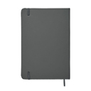 A5 notebook 96 plain sheets каменный серый