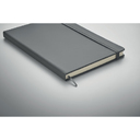 A5 notebook 96 plain sheets каменный серый