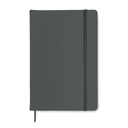 A5 notebook 96 plain sheets каменный серый