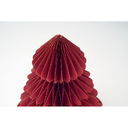 Paper Xmas tree decoration красный