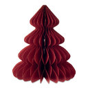 Paper Xmas tree decoration красный