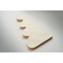 Paper Xmas tree decoration бежевый