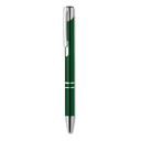 Recycled aluminium ball pen зеленый