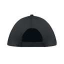 5 panel baseball cap черный