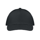 5 panel baseball cap черный
