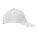 5 panel baseball cap белый