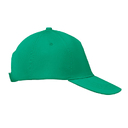 5 panel baseball cap зеленый