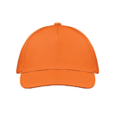 5 panel baseball cap оранжевый