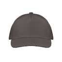 5 panel baseball cap каменный серый