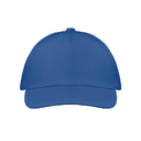 5 panel baseball cap королевский синий
