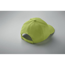 5 panel baseball cap лайм