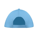 5 panel baseball cap голубой