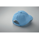 5 panel baseball cap голубой