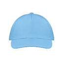 5 panel baseball cap голубой