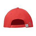 6 panel baseball cap красный