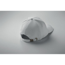 6 panel baseball cap белый
