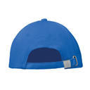 6 panel baseball cap бело-голубой