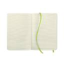 A5 recycled notebook лайм