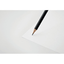 Natural pencil with eraser черный